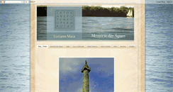 Desktop Screenshot of lucianomaia-memoriadasaguas.com